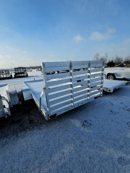 New 2026 Aluma 7814ES-A Utility Trailer