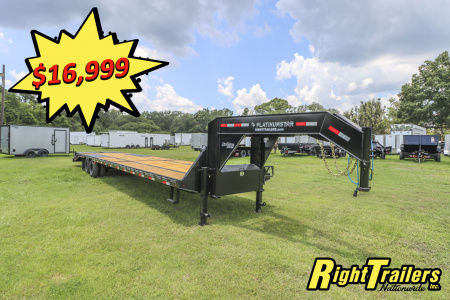 New 2025 8.5X40 DP Platinum Star Gooseneck Equipment Trailer