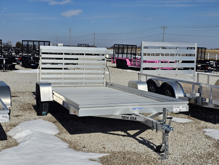 New 2026 Aluma 7814ES-A Utility Trailer