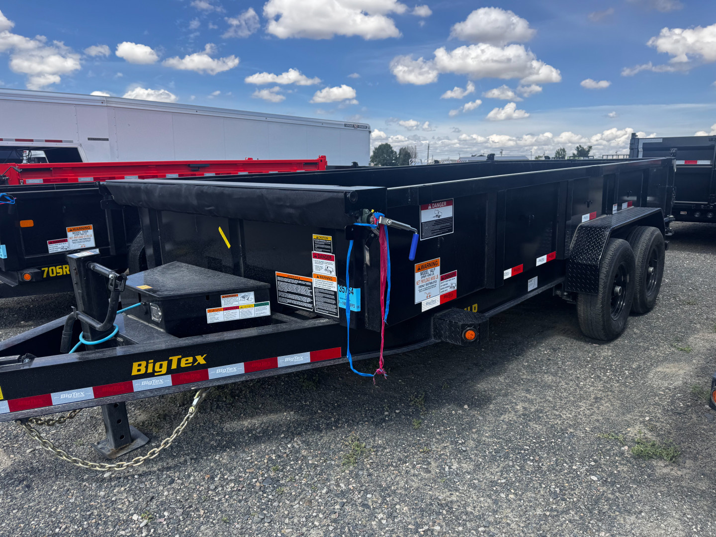 New 2025 BIG TEX TRAILERS 14LP-16 Dump Trailer