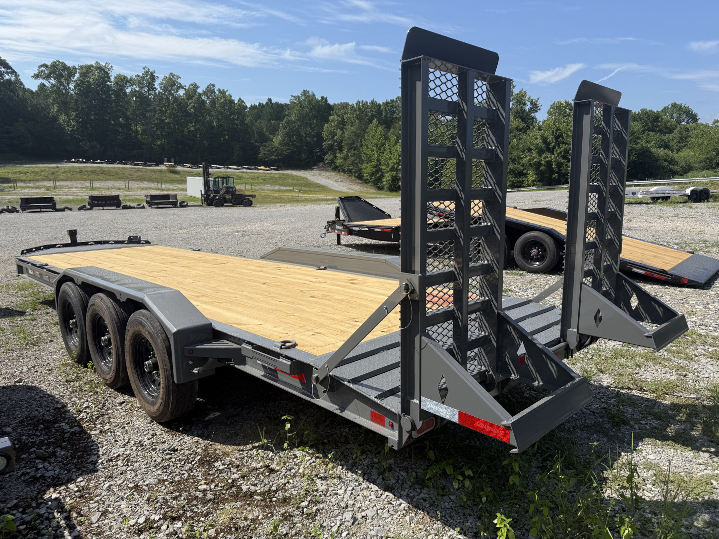 New 2026 Diamond C LPX307 Equipment Trailer 82”X24’ EXTRA WIDE RAMPS 24K G.V.W.R.