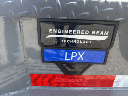 New 2026 Diamond C LPX307 Equipment Trailer 82”X24’ EXTRA WIDE RAMPS 24K G.V.W.R.