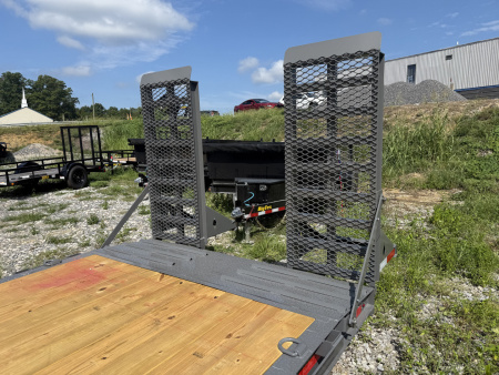 New 2026 Diamond C LPX307 Equipment Trailer 82”X24’ EXTRA WIDE RAMPS 24K G.V.W.R.