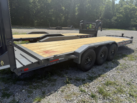 New 2026 Diamond C LPX307 Equipment Trailer 82”X24’ EXTRA WIDE RAMPS 24K G.V.W.R.