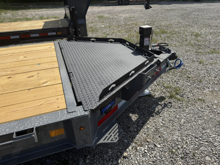 New 2026 Diamond C LPX307 Equipment Trailer 82”X24’ EXTRA WIDE RAMPS 24K G.V.W.R.