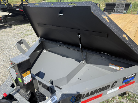New 2026 Diamond C LPX307 Equipment Trailer 82”X24’ EXTRA WIDE RAMPS 24K G.V.W.R.
