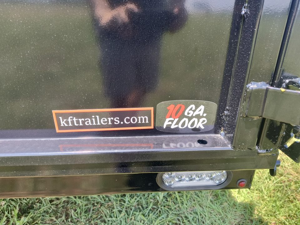 New 2027 Homesteader Trailer 6X12 10K Deckover Dump Trailer