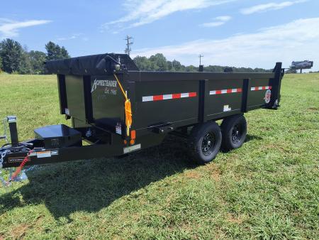 New 2027 Homesteader Trailer 6X12 10K Deckover Dump Trailer