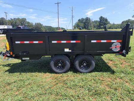 New 2027 Homesteader Trailer 6X12 10K Deckover Dump Trailer