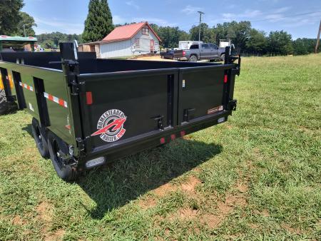 New 2027 Homesteader Trailer 6X12 10K Deckover Dump Trailer