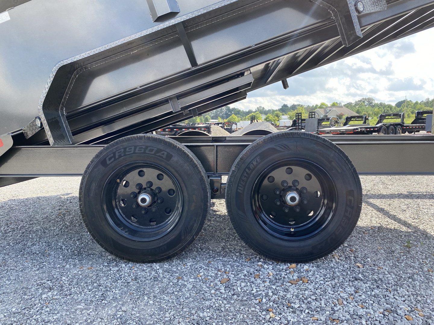 New 2026 MAXXD 83"X16' 18k Telescopic Gooseneck Dump Trailer