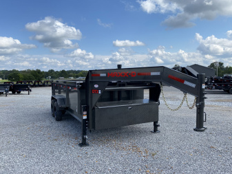 New 2026 MAXXD 83"X16' 18k Telescopic Gooseneck Dump Trailer