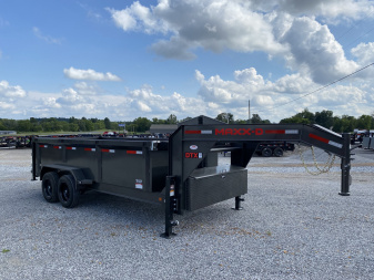 New 2026 MAXXD 83"X16' 18k Telescopic Gooseneck Dump Trailer