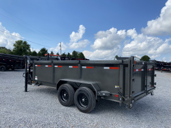 New 2026 MAXXD 83"X16' 18k Telescopic Gooseneck Dump Trailer