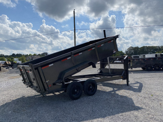 New 2026 MAXXD 83"X16' 18k Telescopic Gooseneck Dump Trailer
