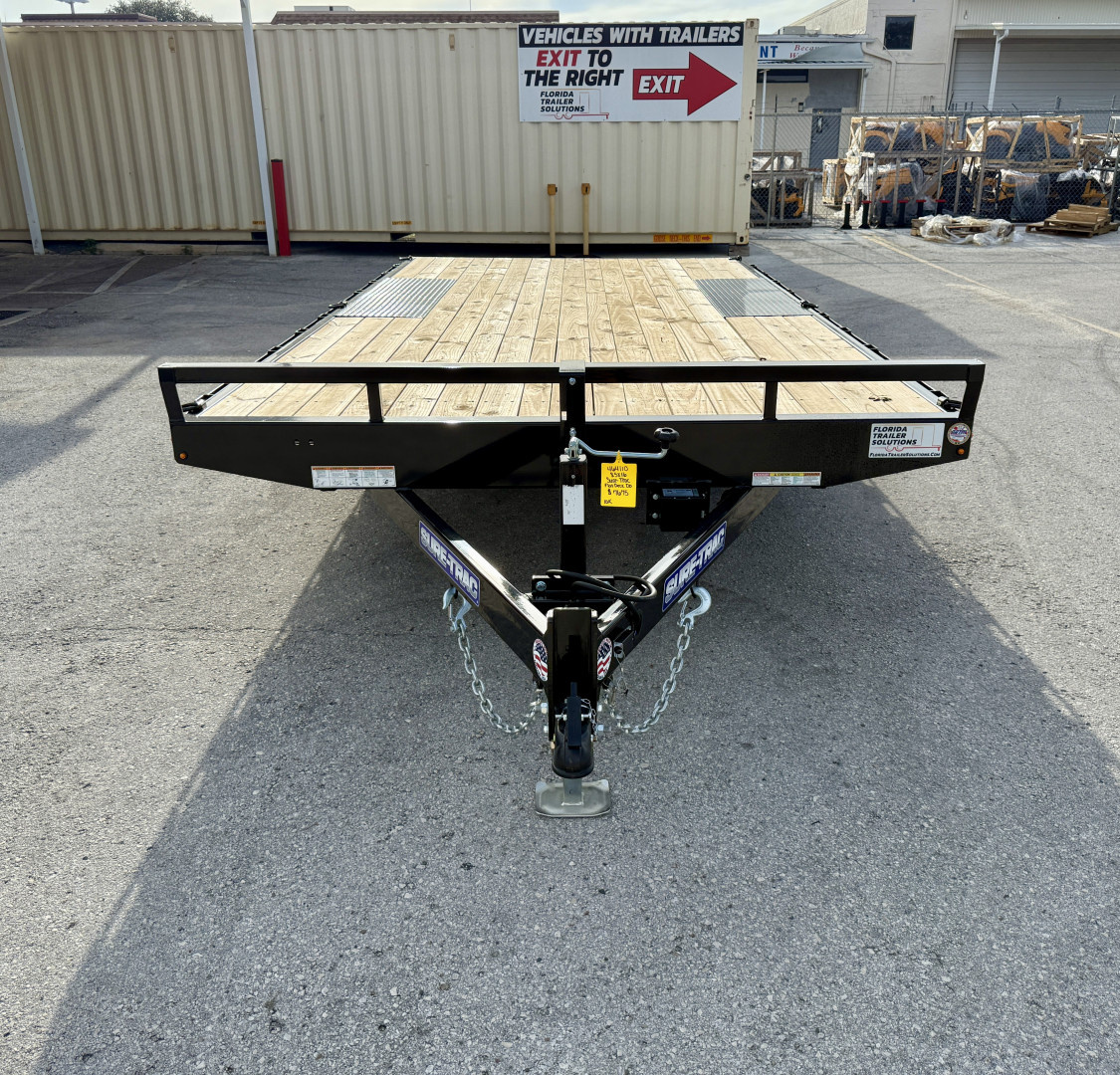 New 2025 Sure-Trac 8.5X16 LP Flat Deck Deckover Trailer
