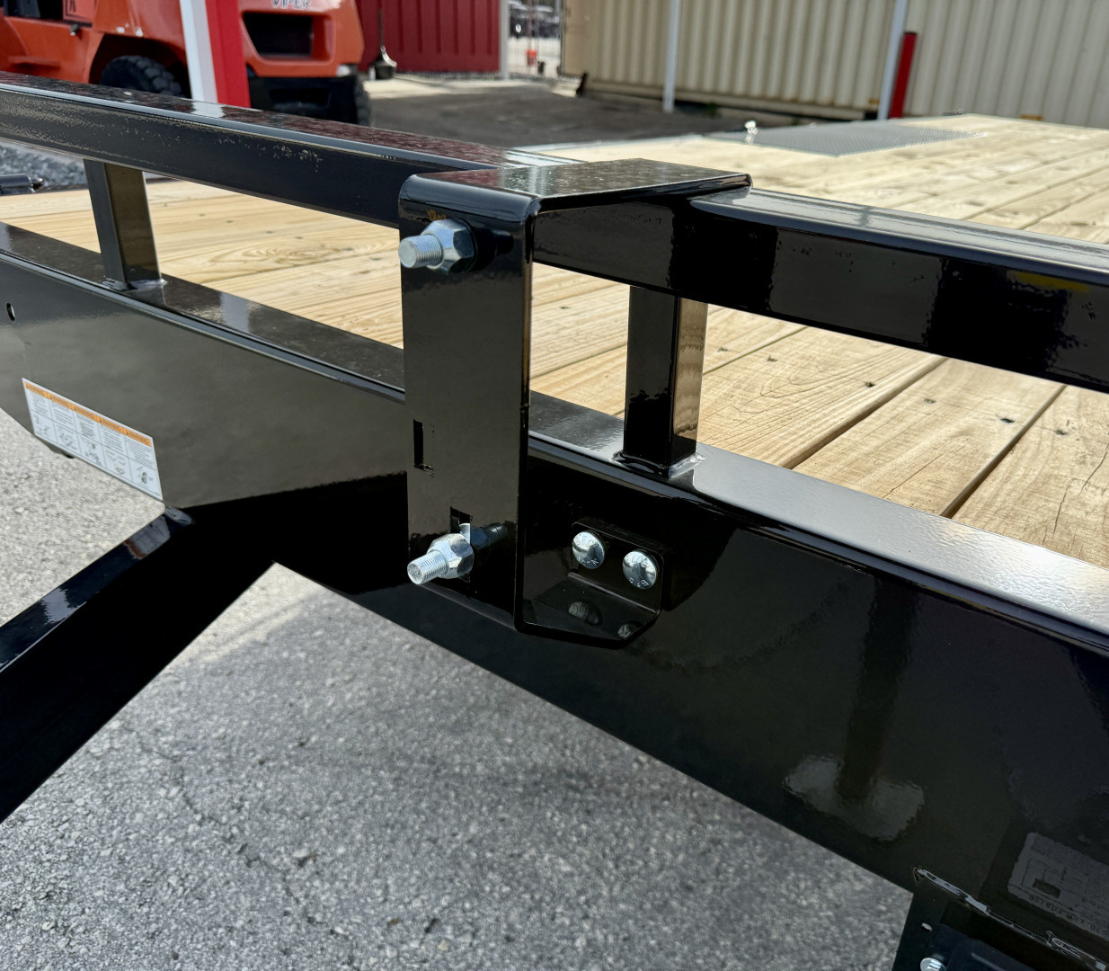 New 2025 Sure-Trac 8.5X16 LP Flat Deck Deckover Trailer