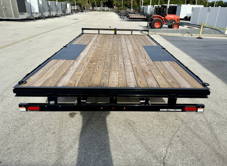 New 2025 Sure-Trac 8.5X16 LP Flat Deck Deckover Trailer