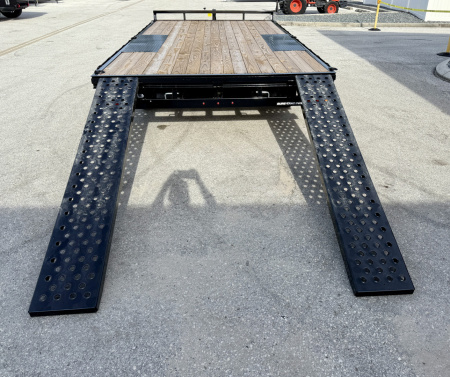New 2025 Sure-Trac 8.5X16 LP Flat Deck Deckover Trailer