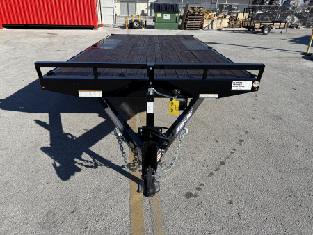 New 2025 Sure-Trac 8.5X16 LP Flat Deck Deckover Trailer