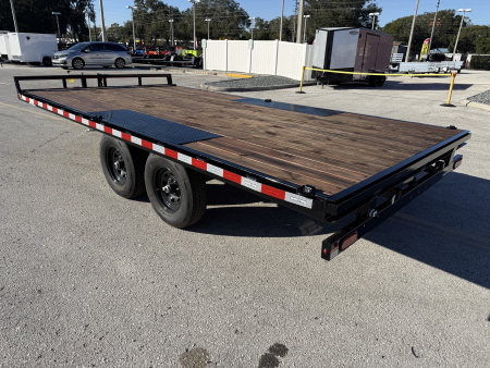 New 2025 Sure-Trac 8.5X16 LP Flat Deck Deckover Trailer