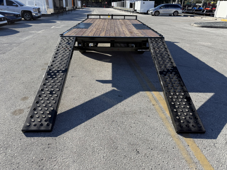 New 2025 Sure-Trac 8.5X16 LP Flat Deck Deckover Trailer