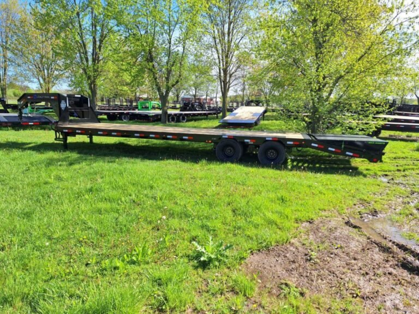 New 2025 Load Trail 102X32 Gooseneck W/ MAX RAMPS