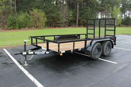 New 2025 Top Hat 77X12 TANDEM LITE DUTY UTILITY LDX W/GATE