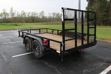 New 2025 Top Hat 77X12 TANDEM LITE DUTY UTILITY LDX W/GATE