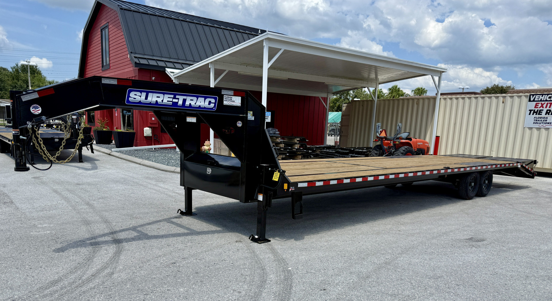 New 2025 Sure-Trac 8.5x30+5 HD LP 15K Gooseneck Deckover Trailer