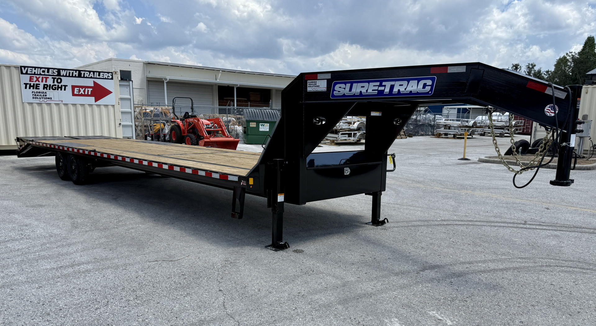 New 2025 Sure-Trac 8.5x30+5 HD LP 15K Gooseneck Deckover Trailer