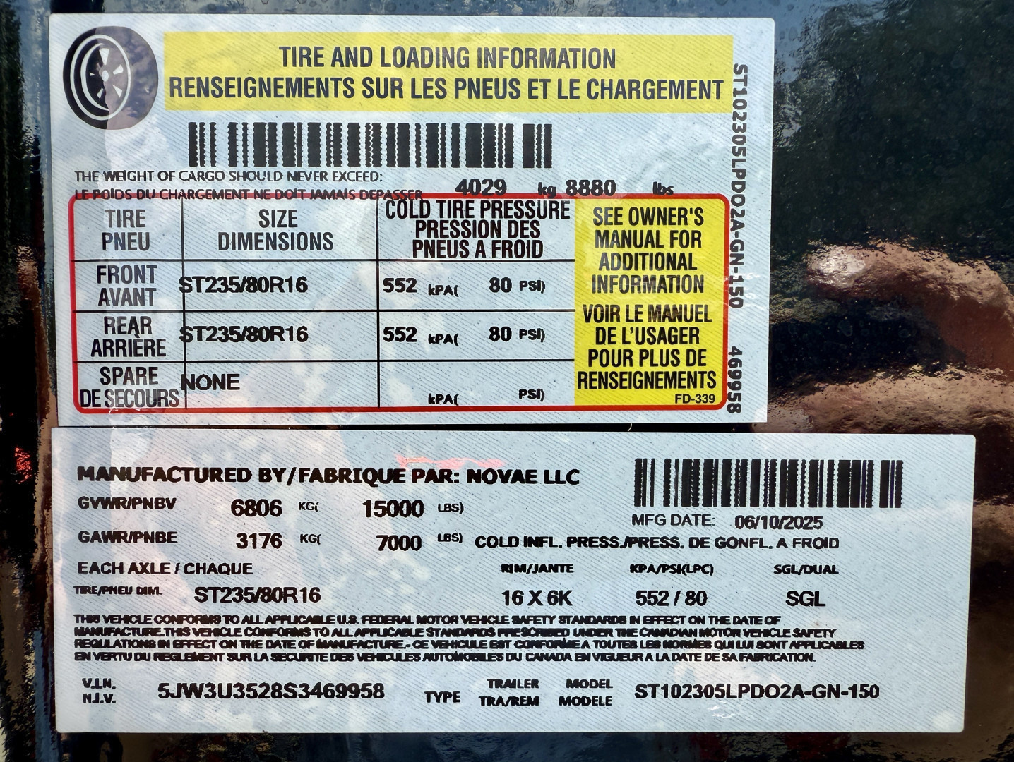 New 2025 Sure-Trac 8.5x30+5 HD LP 15K Gooseneck Deckover Trailer