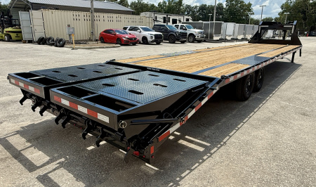New 2025 Sure-Trac 8.5x30+5 HD LP 15K Gooseneck Deckover Trailer
