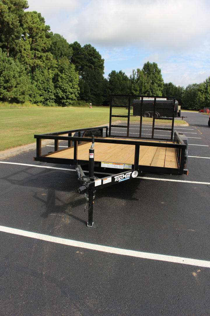 New 2025 Top Hat 77X14 TANDEM LITE DUTY UTILITY LDX W/GATE