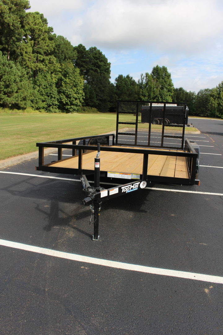 New 2025 Top Hat 77X14 TANDEM LITE DUTY UTILITY LDX W/GATE