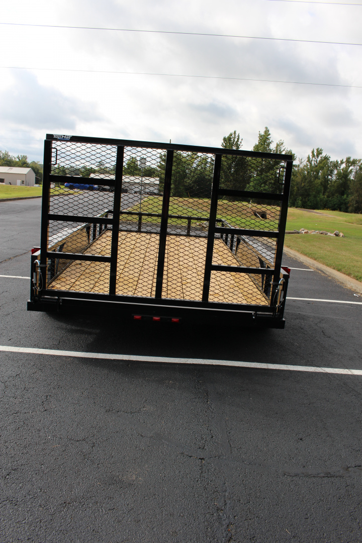 New 2025 Top Hat 77X14 TANDEM LITE DUTY UTILITY LDX W/GATE