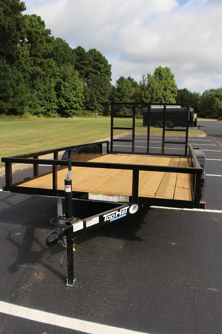 New 2025 Top Hat 77X14 TANDEM LITE DUTY UTILITY LDX W/GATE