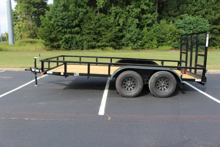 New 2025 Top Hat 77X14 TANDEM LITE DUTY UTILITY LDX W/GATE