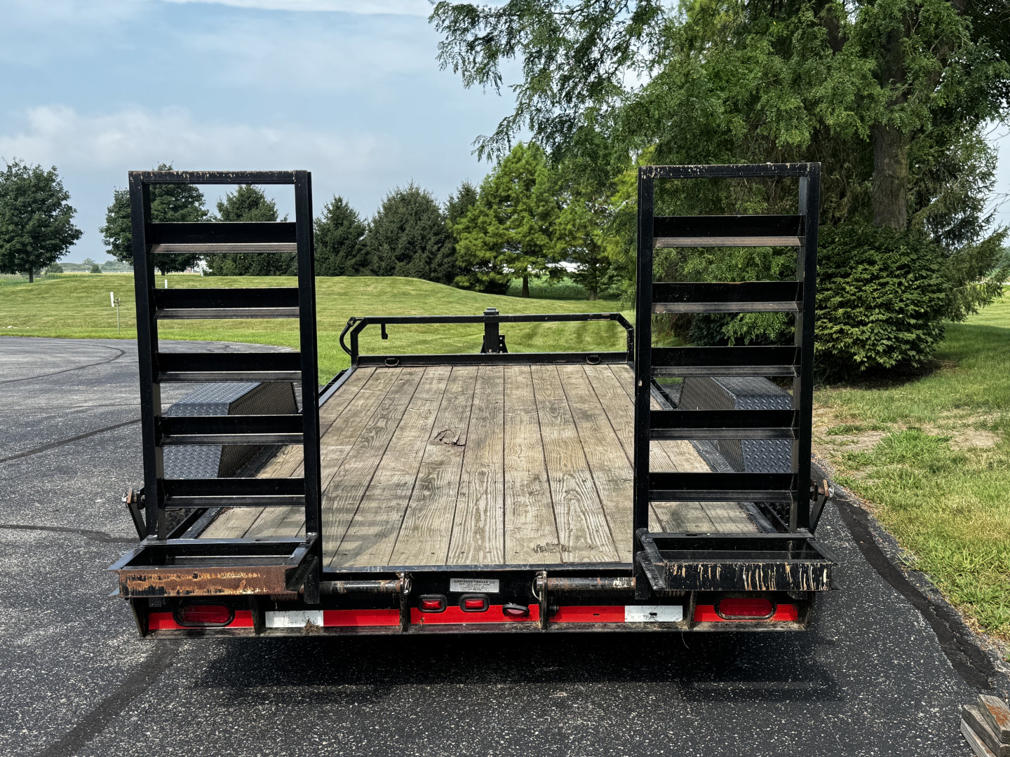 Used USED 2019 Black CornPro 81" x 16' HD Utility w/ Ladder. Ramps