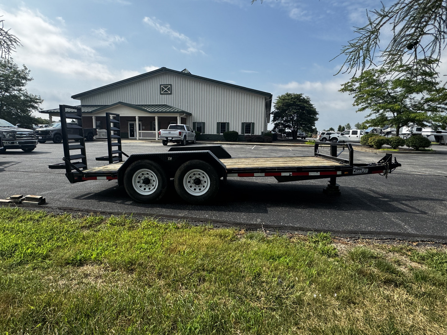 Used USED 2019 Black CornPro 81" x 16' HD Utility w/ Ladder. Ramps