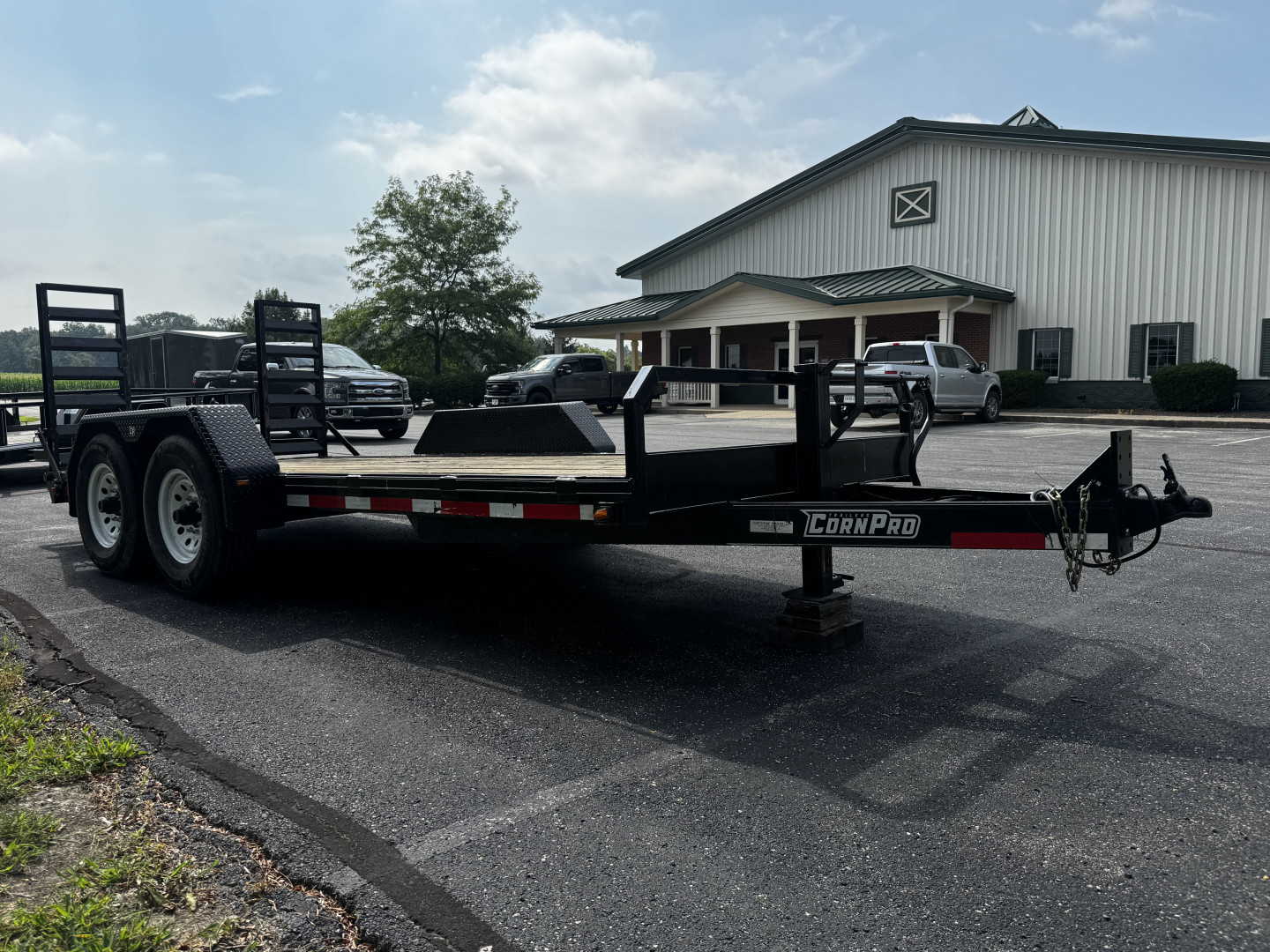 Used USED 2019 Black CornPro 81" x 16' HD Utility w/ Ladder. Ramps