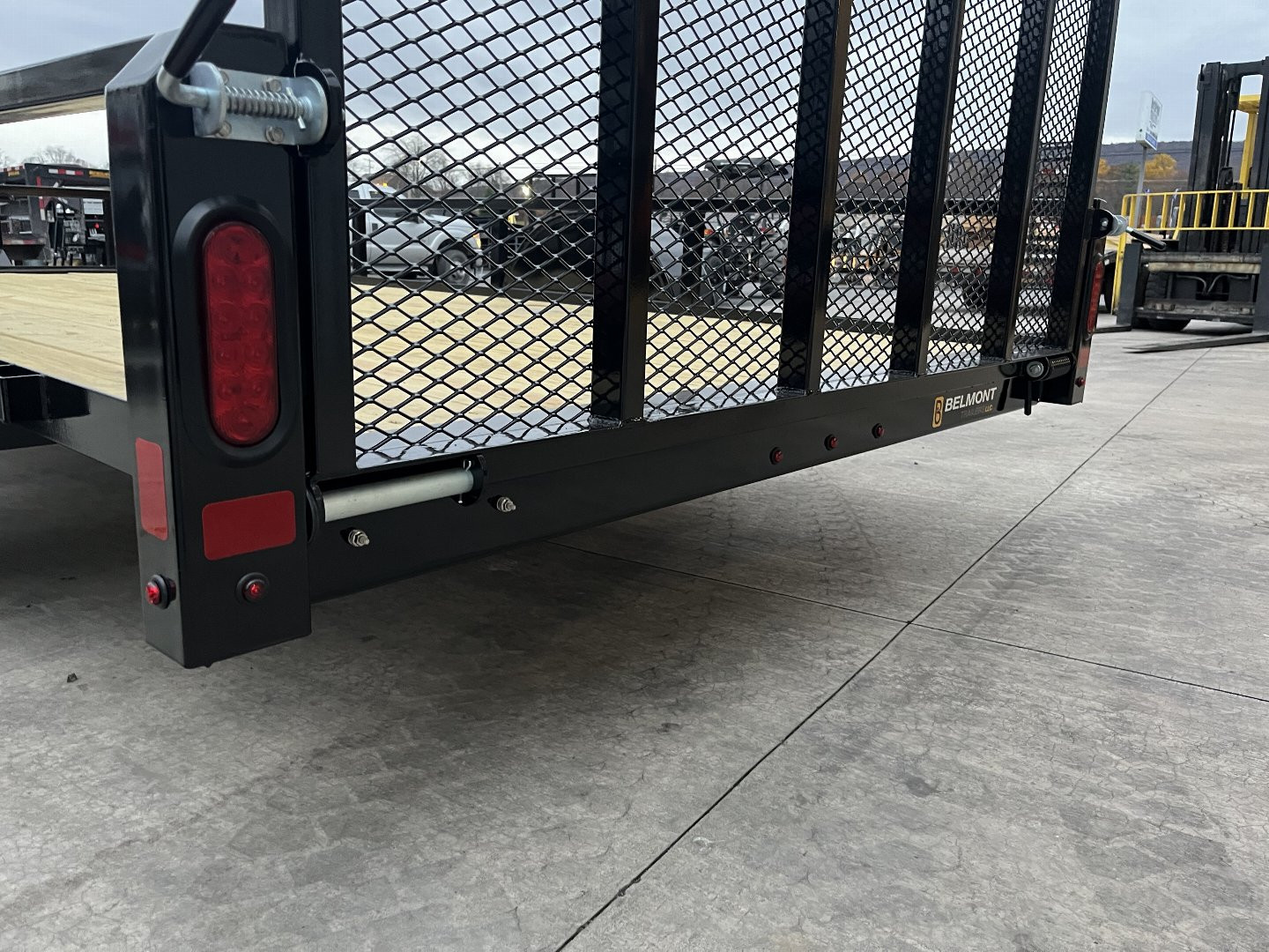 New 2025 Belmont 6x12 Utility Trailer - BLACK