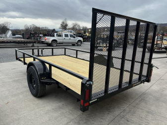 New 2025 Belmont 6x12 Utility Trailer - BLACK
