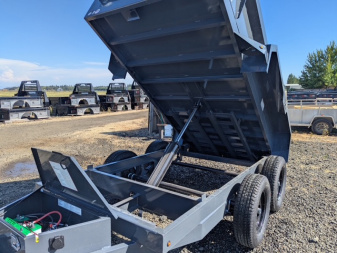 New 2026 LAMAR TRAILERS Single Axle - 60  x 10' /7K Dump Trailer 18  SIDES