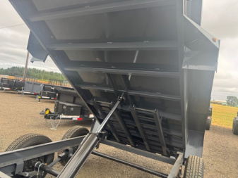 New 2026 LAMAR TRAILERS 60" x 10' Tandem Axle 7K Dump Trailer 18" SIDES