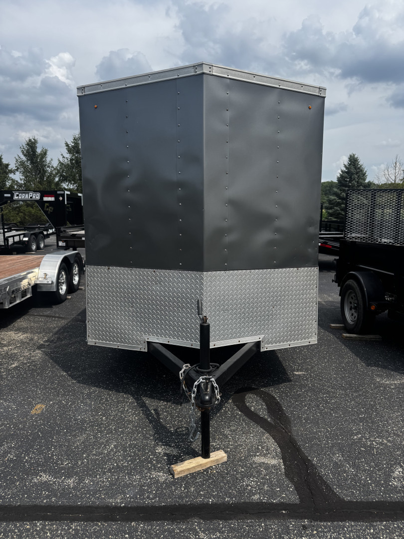 Used USED 2012 Look 6' X 12' Element V Nose Cargo W/ Rear Ramp Door