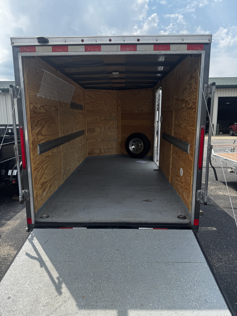 Used USED 2012 Look 6' X 12' Element V Nose Cargo W/ Rear Ramp Door