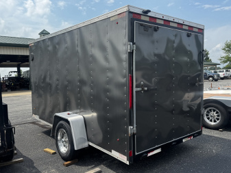 Used USED 2012 Look 6' X 12' Element V Nose Cargo W/ Rear Ramp Door