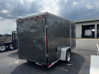 Used USED 2012 Look 6' X 12' Element V Nose Cargo W/ Rear Ramp Door