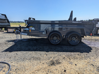 New 2026 Lamar Trailers 60  x 10' - 7K Dump Trailer 18  SIDES